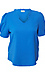 Ruffle Neck Puff Sleeve Blouse Thumb 1