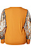 Floral Long Contrast Sleeve Top Thumb 2