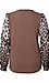 Leopard Print Sleeve Blouse Thumb 2