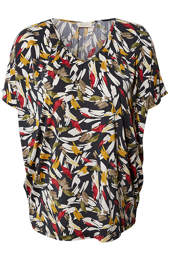 Printed Dolman Top Slide 1