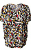 Printed Dolman Top Thumb 1
