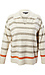 Stripe Long Sleeve Sweater Top Thumb 1