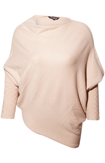 Oversized Crewneck Sweater Top Slide 1