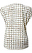 Short Sleeve Grid Printed Top Thumb 2