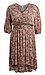 Floral Smocked Waist Dress Thumb 1