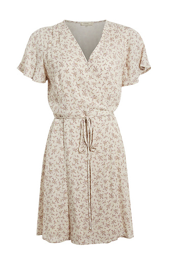 Floral Wrap Dress Slide 1