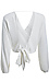 Cropped Surplice Blouse Thumb 2