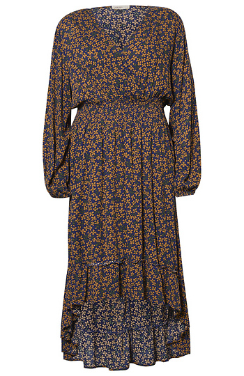 Printed High Low Dress Slide 1