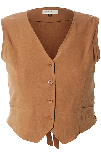 Linen Vest Slide 1