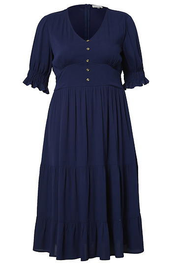 Button Up Midi Dress Slide 1