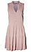 Button Front Tiered Mini Dress Thumb 1
