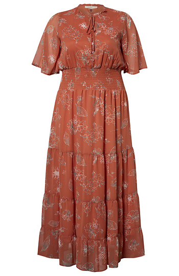 Printed Maxi Dress Slide 1