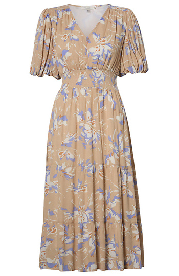 Floral Midi Dress Slide 1