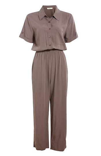 Button Up Jumpsuit Slide 1