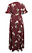 Wrap Floral Maxi Dress Thumb 2