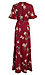 Floral Wrap Maxi Dress Thumb 2