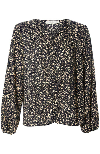 Printed Long Sleeve Top Slide 1