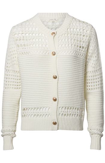 Open Weave Cardigan Slide 1