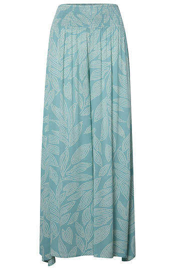 Printed Wide Leg Pants Slide 1