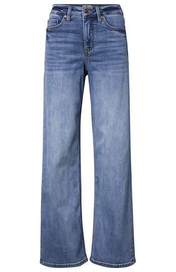 High Rise Wide Leg Denim Slide 1