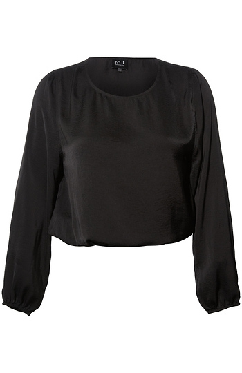 Smocked Waist Blouse Slide 1