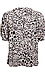 Puff Sleeve Printed Top Thumb 2