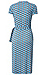 Printed Wrap Dress Thumb 2