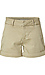 Mid Rise Slit Pocket Short Thumb 1