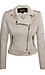Vegan Suede Moto Jacket Thumb 1