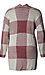 Plaid Open Front Cardigan Thumb 2