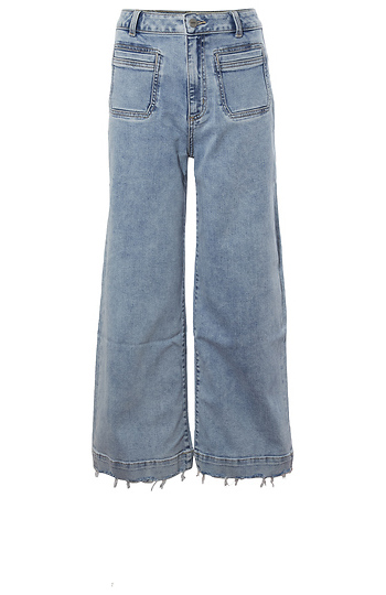 Super High Rise Wide Leg Jean Slide 1