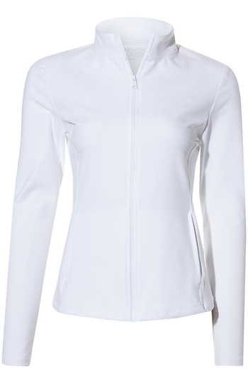 Beyond Yoga Mock Neck Zip Up Jacket Slide 1