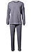 Crew Neck Long Sleeve and Pant Set Thumb 1