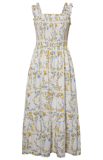 Floral Midi Dress Slide 1