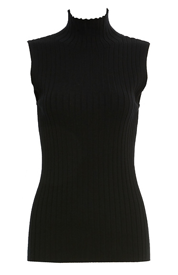 525 America Mock Neck Sleeveless Top Slide 1