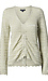Ruched Front Long Sleeve Sweater Thumb 1