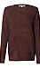 Feather Yarn V-Neck Sweater Thumb 1