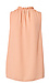 High Neck Open Front Blouse Thumb 2