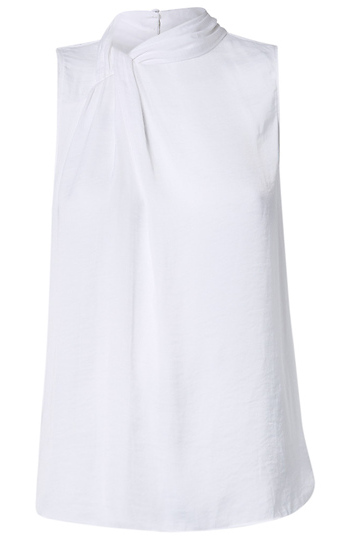 Asymmetical Knot Blouse Slide 1
