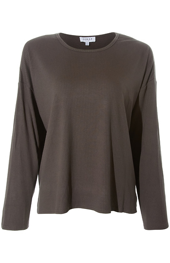 Ribbed Long Sleeve Slide 1
