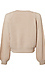 V-Neck Contrast Sleeve Sweater Thumb 2
