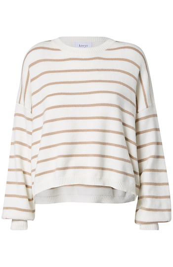 Striped Pullover Slide 1