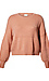 Rib Contrast Pullover Sweater Thumb 1