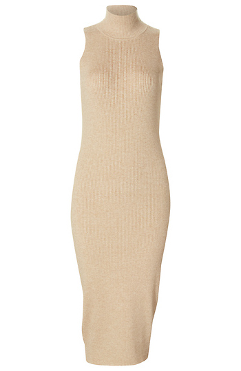 High Neck Sweater Midi Dress Slide 1