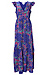 Multi Color Floral Maxi Dress Thumb 1
