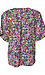 Tie Split Neck Floral Blouse Thumb 2