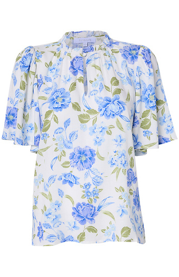 Floral Print Top Slide 1