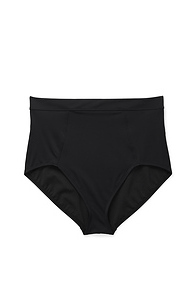 Vivien Black High Waisted Plus Slide 1