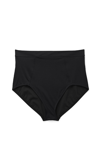 Vivien Black High Waisted Plus Slide 1