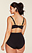 Vivien Black High Waisted Plus Thumb 2